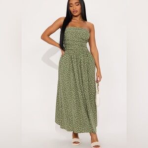 Chloe Polka Dot Maxi Dress